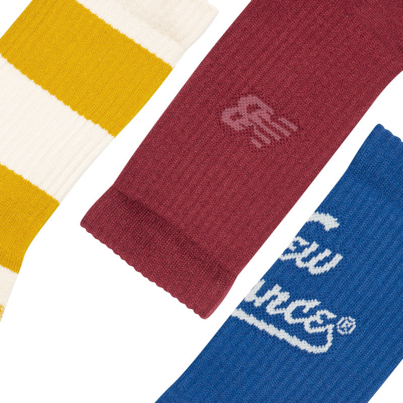 Active Graphic Crew Socks 3 Pack