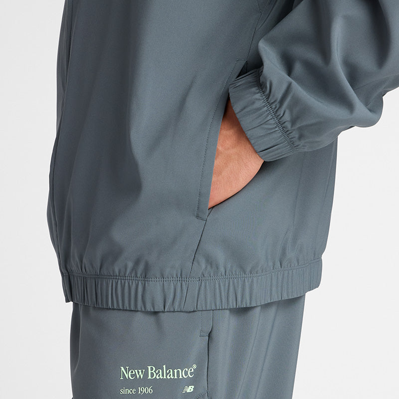 Reimagined Woven Graphic Jacket