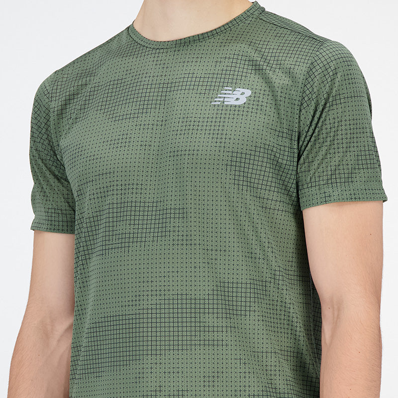 Printed Impact Run Short Sleeve