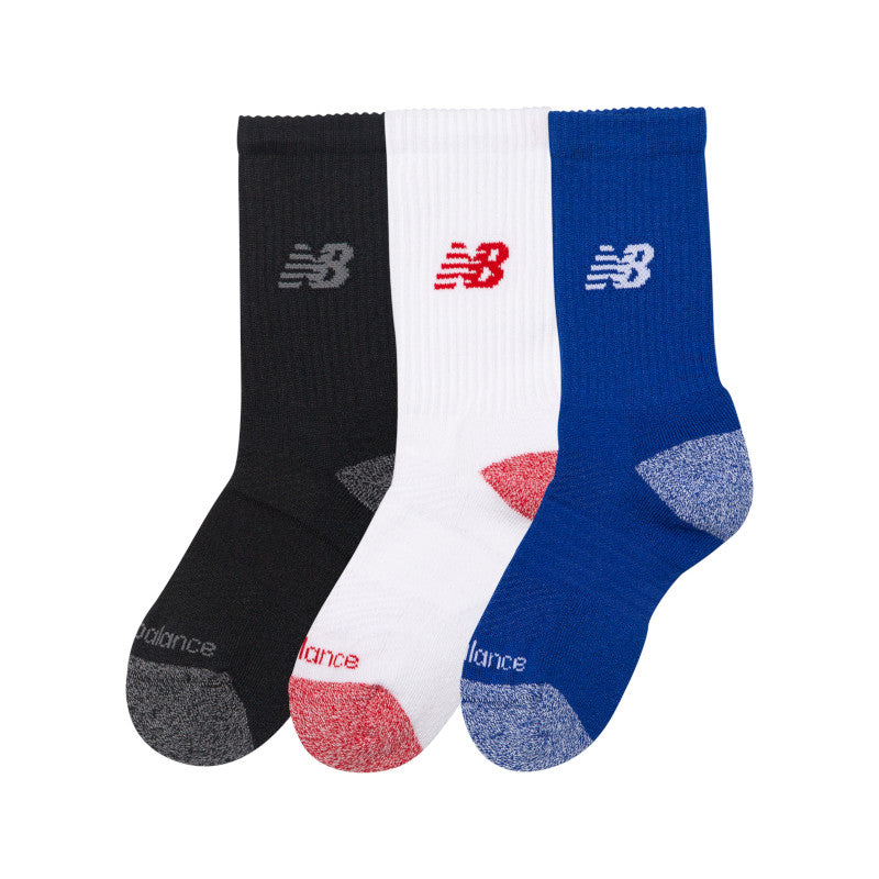 Youth Active Crew Socks 3 Pack
