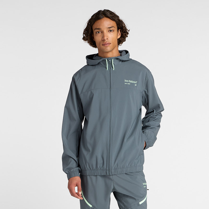 Reimagined Woven Graphic Jacket