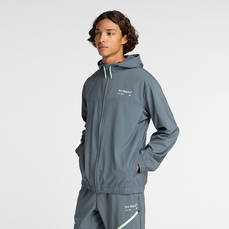 Reimagined Woven Graphic Jacket