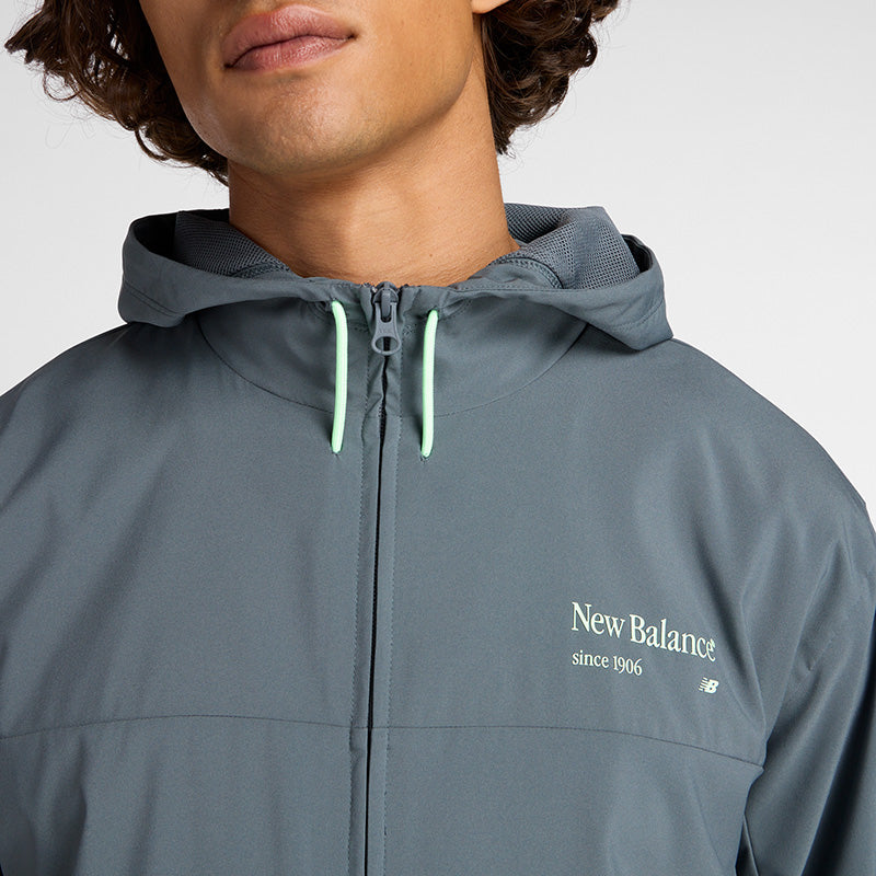 Reimagined Woven Graphic Jacket