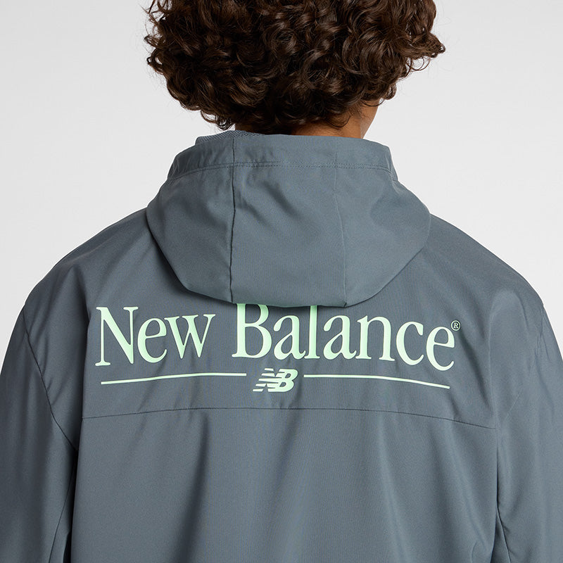 Reimagined Woven Graphic Jacket