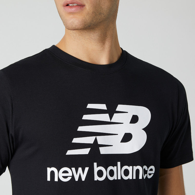 NB Essentials Stacked Logo Tee