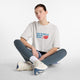 Athletics Premium Chest Logo Cropped T-Shirt