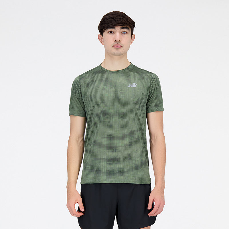 Printed Impact Run Short Sleeve