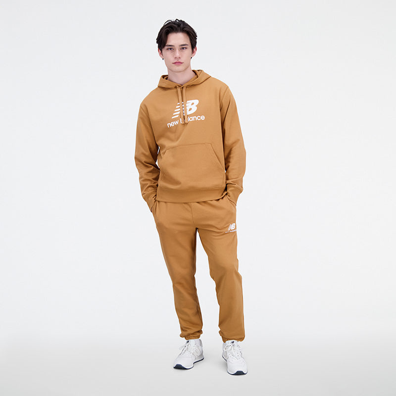 Essentials Stacked Logo French Terry Hoodie